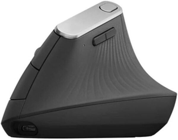 Mouse ergonômico vertical MX 2,4 GHz 1600 DPI óptico de escritório para laptop, desktop, PC