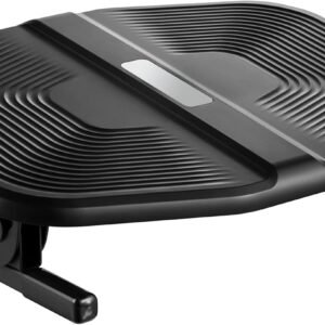 OCTOO, FootComfort - Apoio ergonômico para os pés, Preto