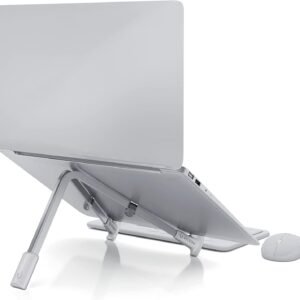 OCTOO, LiteStand Note - Suporte para Notebook, Ice Silver