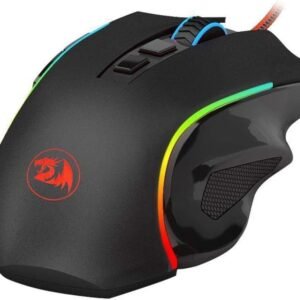 Redragon MOUSE GAMER GRIFFIN PRETO COM LED RGB - M607, UNICO