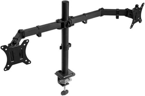 Suporte Articulado Para 2 Monitores Zinnia TMS 180 | 13 a 32 Polegadas | Preto | ZNO-TMS180-BL01 - Imagem 2