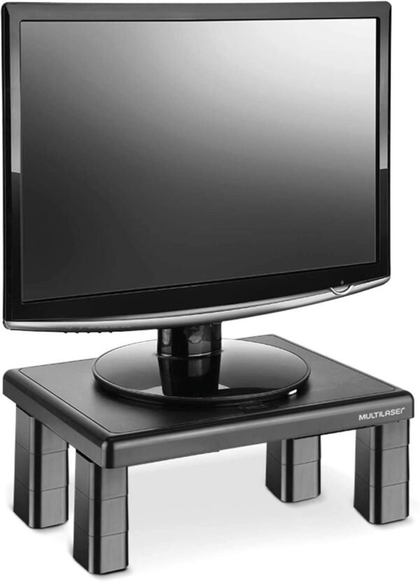Suporte Ergonômico para Monitor Quadrado 4 Níveis de Altura - AC125 - Imagem 2