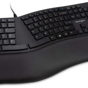 Teclado ergonômico com fio Kensington Pro Fit - Preto (K75400US)