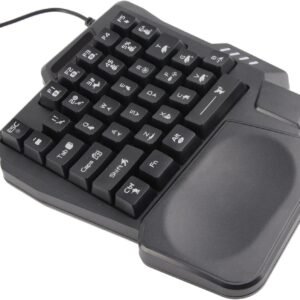 Uma Mão de 35 Teclas Teclado de Jogo Ergonômico