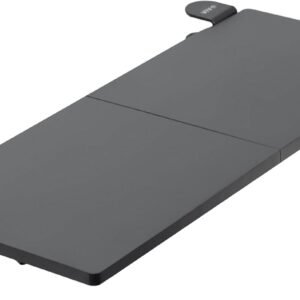 VIVO Extensor de mesa dobrável de 76,2 x 30,5 cm, apoio de braço, bandeja de teclado de escritório, acessório de extensão de mesa lateral, preto, DESK-EXT30