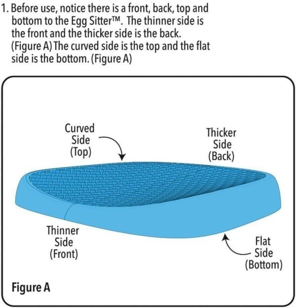 Assento Almofada De Silicone Egg Sitter Supermedy - Imagem 3