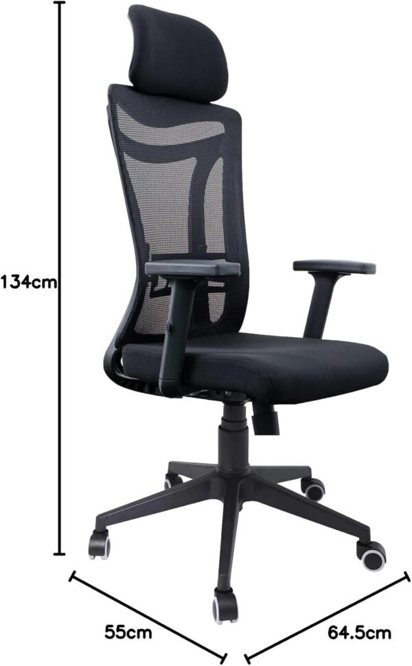 Cadeira de Escritório Presidente Reclinável NR17 Duoffice Big Boss Du375 - Imagem 2