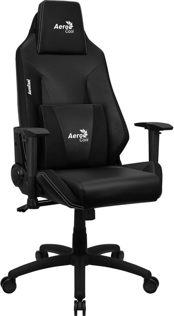 Cadeira Gamer Aerocool Admiral Smoky Black Preta - Imagem 5