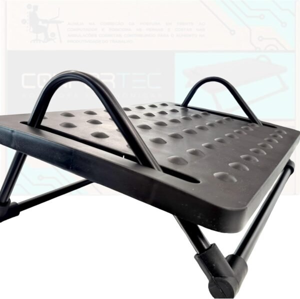 Apoio Ergonômico para os Pés Base Suporte Descanso Regulagem - Imagem 8