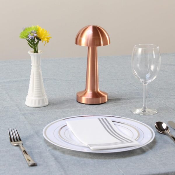 BEMMY Luminária de Mesa,Luminária Abajur Mesa Led Dimerizável Sem Fio Recarregável, Toque Candeeiro de Mesa Luz Noturna，Candeeiro de mesa recarregável USB 1800mAh - Imagem 6