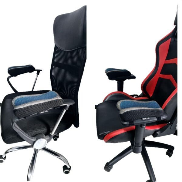 Apoio Braço Cadeira Escritório Gamer Antebraço Almofada Gel 2 Peças - Imagem 3