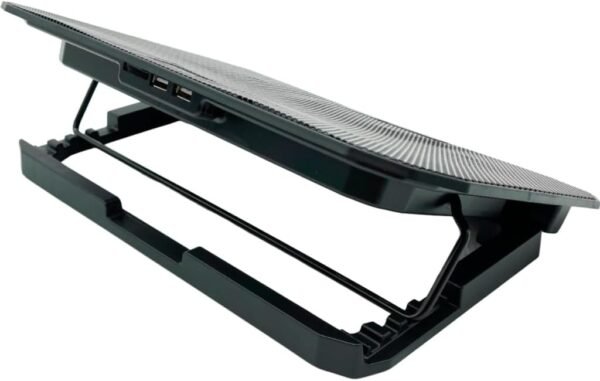 Suporte Ajustável para Notebook com 2 Cooler Silencioso, Base Gamer, Inclinação Ajustável, Resistente, Com suporte para Celular, DELTA - Imagem 3