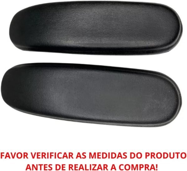 Par De Apoio Para Braço em Cadeira Escritório Macio - Imagem 6