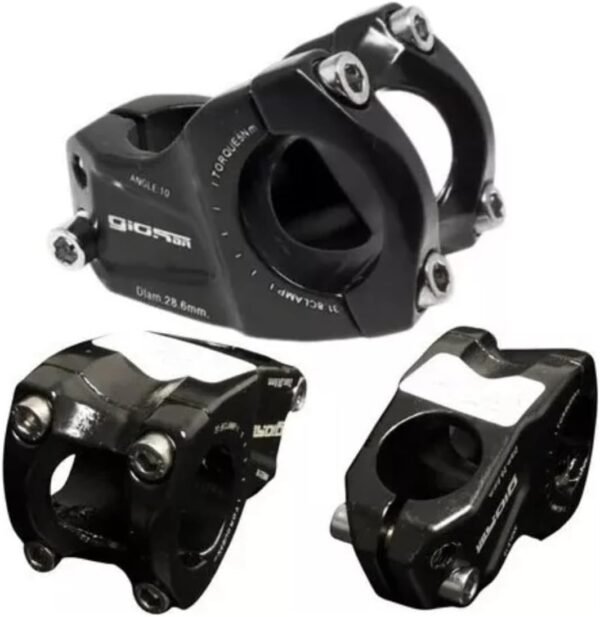 Mesa de Avanço para Guidão de Bicicleta, 40mm, 31,8mm de Diâmetro, Marca Gios, Modelo Gi-1509, Cor Preta - Imagem 3