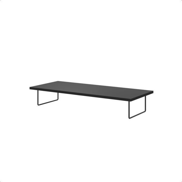 Mesa para Notebook Base Suporte para Monitor Computador Elevação para Mesa em MDF Home Office Criare (Preto) - Imagem 3