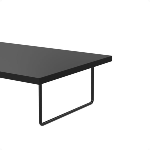 Mesa para Notebook Base Suporte para Monitor Computador Elevação para Mesa em MDF Home Office Criare (Preto) - Imagem 4