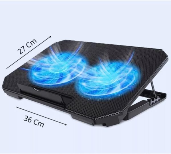Base para Notebook Refrigerada com 2 Coolers, Led de Iluminacao-IT - Imagem 4