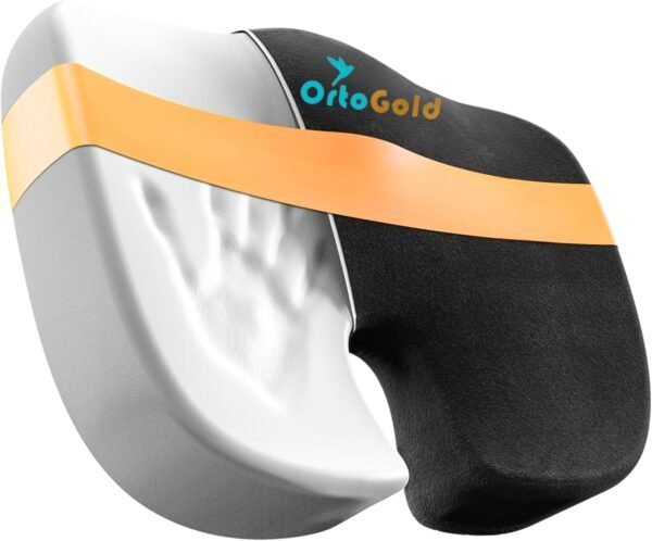 Almofada Ortopédica para Cóccix e Prevenção de Escaras Assento Ergonômico em Espuma Viscoelástica para Alívio da Pressão Postura Correta e Conforto Diário - Imagem 9