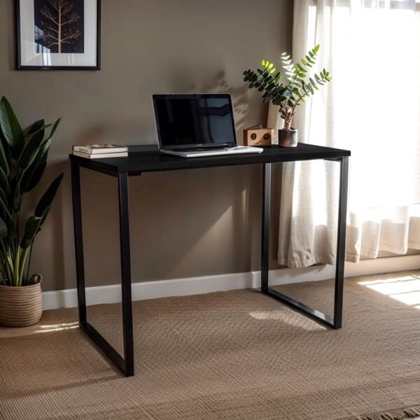 Escrivaninha Industrial Home Office 1m x 60cm(PRETA) - Imagem 8