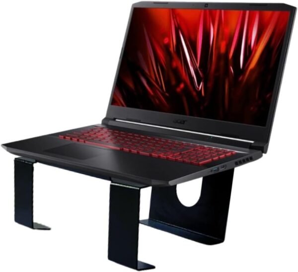 Base Suporte De Mesa Ergonômico Para Notebook Macbook Laptop Tablet Fixo Apoio Reforçado Ejp - Imagem 3