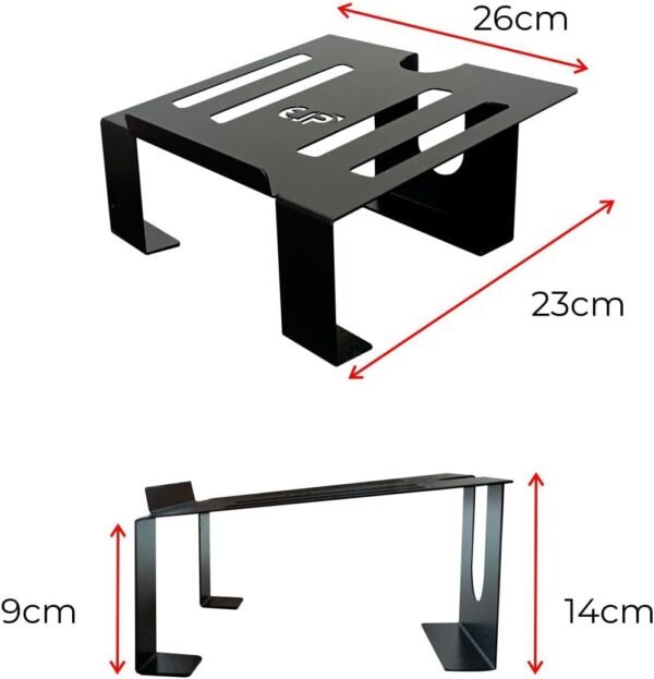 Base Suporte De Mesa Ergonômico Para Notebook Macbook Laptop Tablet Fixo Apoio Reforçado Ejp - Imagem 7