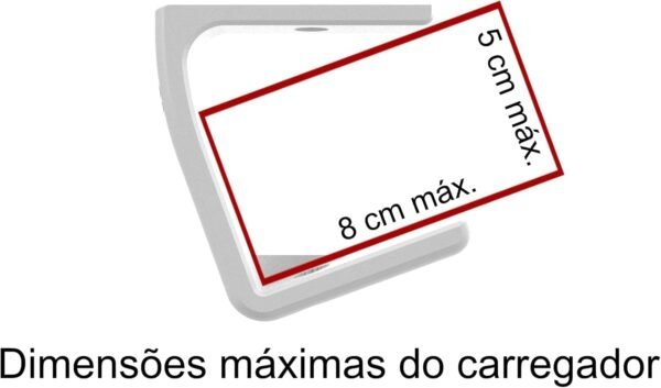 Suporte Para Fonte De Notebook Monitor Por Baixo Da Mesa (Branco) - Imagem 6