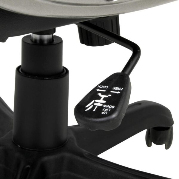 Just Home Collection Cadeira Gamer Senna - Preta, Ergonômica com Rodinhas e Suporte de Cabeça - Moderno - Para Jogos e Escritório - Imagem 8