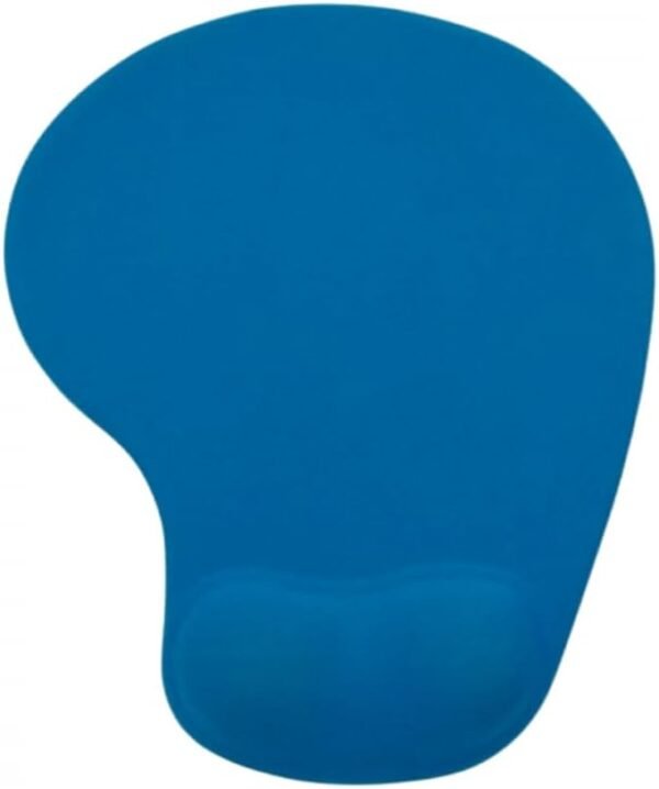 Suporte Mouse Pad Ergonômico com Apoio de Punho Super Macio Kapbom Azul Claro