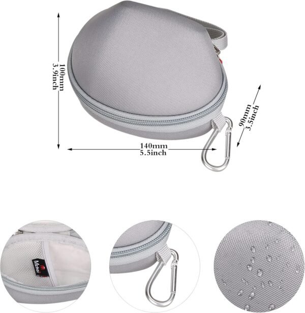 Mchoi Estojo de transporte à prova de choque adequado para mouse ergonômico vertical Logitech Lift, estojo de armazenamento Protable, apenas capa, cinza - Imagem 8