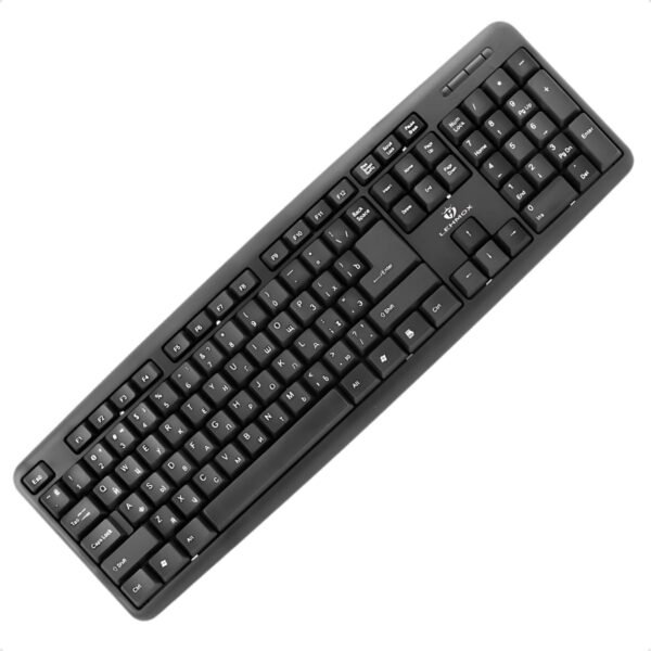 Kit Teclado E Mouse com Fio Profissional Para Home Office Escritório Empresas e trabalhos Mais Longos Macio e Agil - Imagem 5