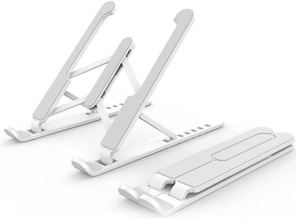 Suporte P/Notebook - Regulável, Ergonômico e Portátil (BRANCO) - Imagem 2