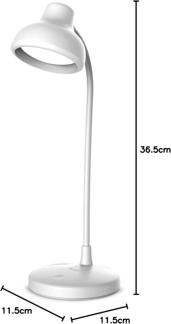 Luminária de mesa led branca disco Elgin - USB - Imagem 2