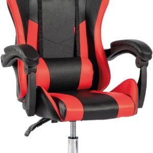 Urban Design Cadeira de Escritório Gamer Ergonômica Reclinável em Couro PU Stark