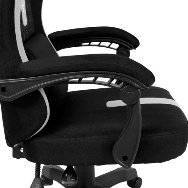 Cadeira Gamer Goldentec GT Mercury Cinza/Preto Suporta até 120kg Ergonomica Encosto ajustável - Imagem 4