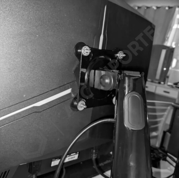 VESAFIX, Adaptador Vesa Monitor HUSKY HAILSTORM/TEMPEST HGMT002 HGMT005 Sem Furação Vesa - Imagem 4