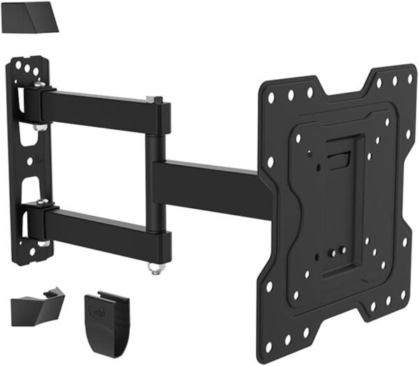ELG, MOVE 200, Suporte Articulado para TVs de 15" a 58", Maio Comprimento de Braço, Sistema de Engate Rápido, Distância de Parede Ajustável, Preto - Imagem 5