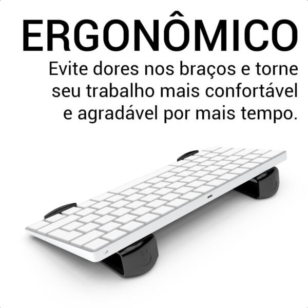 Suporte Teclado Pequeno Computador Universal Apoio Levantar - Imagem 3