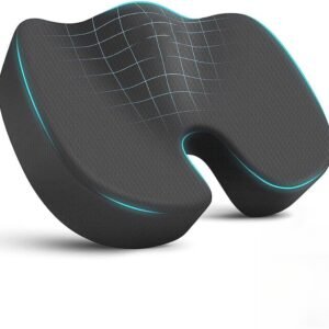 Almofada Assento Ortopédico Travesseiro Ergonômico Cadeira Corretor Postura Home Office
