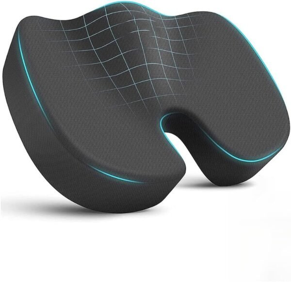 Almofada Assento Ortopédico Travesseiro Ergonômico Cadeira Corretor Postura Home Office