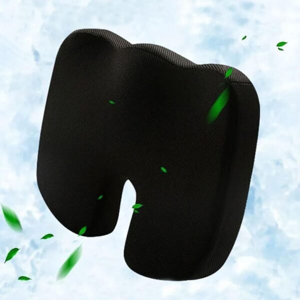 Almofada Assento Ortopédico Travesseiro Ergonômico Cadeira Corretor Postura Home Office - Imagem 6