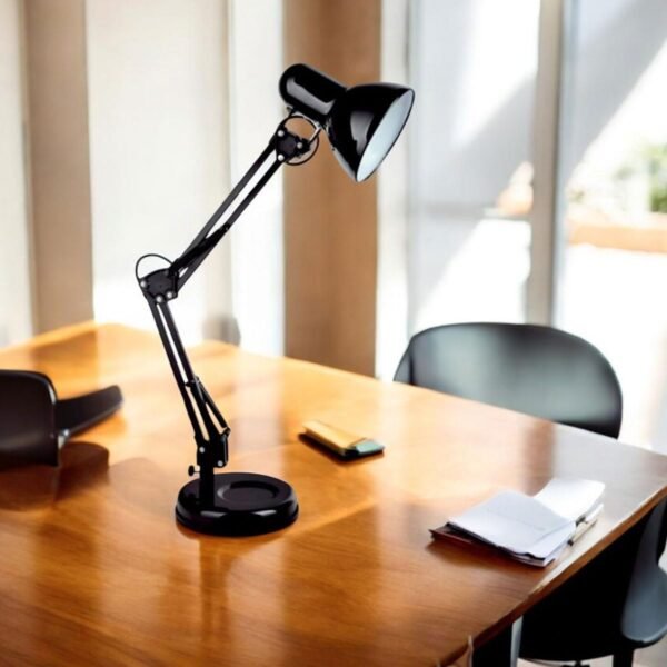 Luminária de Mesa Articulável – Design Moderno, Iluminação Potente de 30W, Soquete E27, Ideal para Escritório e Estudos - Imagem 4