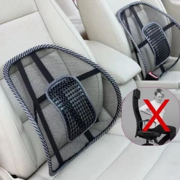 Apoio Suporte Encosto Lombar Ergonômico para Cadeira Carro e Escritório - Imagem 2