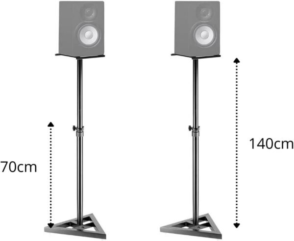 Suporte Pedestal P/monitores De Referência Krk, Yamaha (par) - Imagem 5