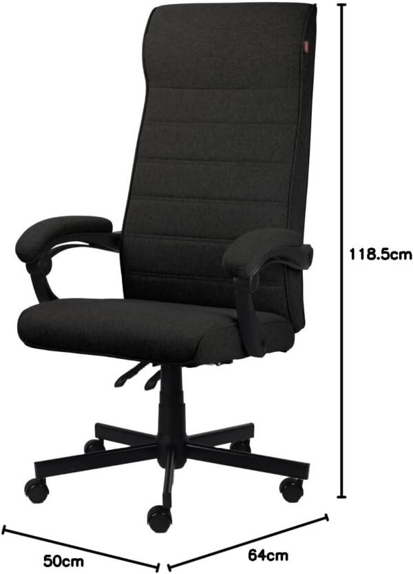 CADEIRA ESCRITÓRIO ERGONÔMICA MAGNUS BLACK – PCEEMAGPT - PCYES - Imagem 3