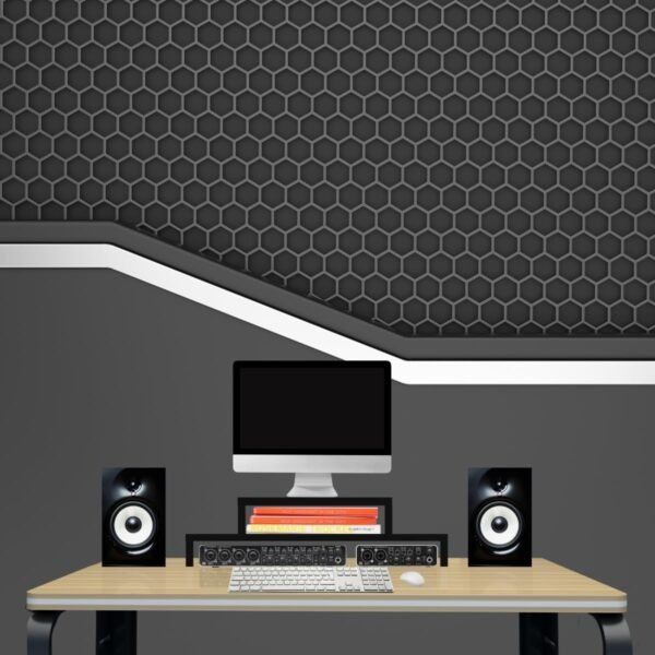 Suporte Monitor 15x90x20cm + Suporte Monitor 10x60x20cm MDF - Imagem 3