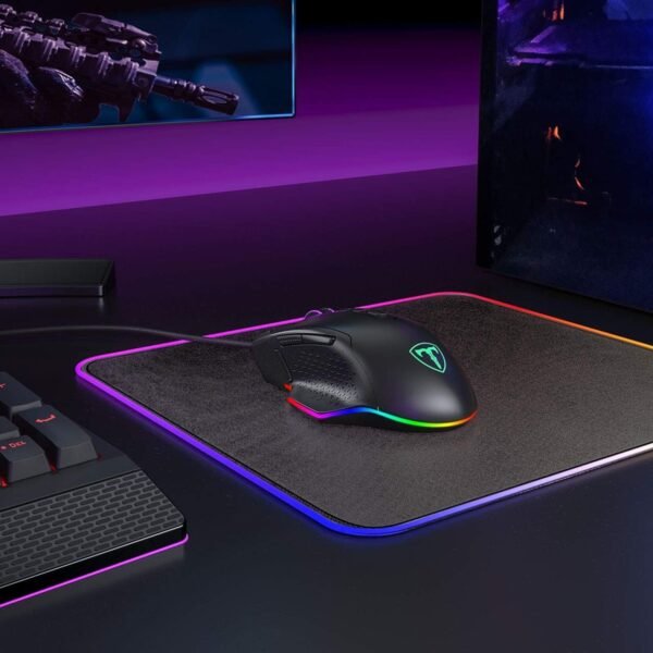 Mouse Gamer T-Dagger Bettle RGB 4800DPI Preto T-TGM305 - Imagem 4