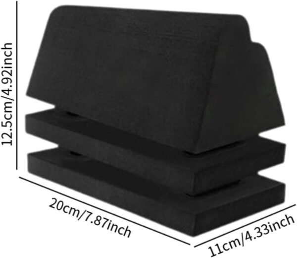 harayaa Dispositivo de tração cervical, suporte para a parte inferior costas, almofada de suporte para o pescoço, tração lombar em EVA versátil para - Imagem 5