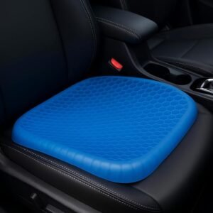 Almofada Ortopédica de Silicone Gel Colmeia - Conforto e Alívio para Dores no Escritório, Carro e Casa