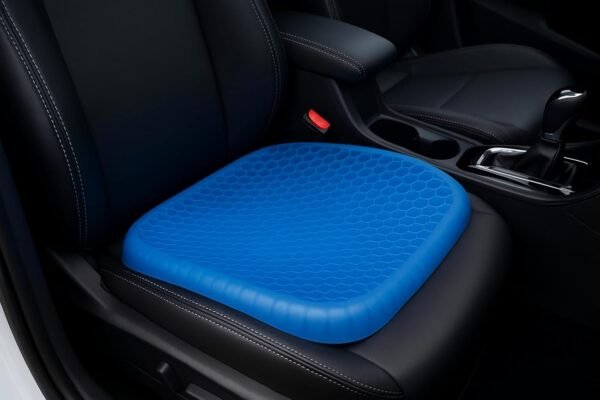 Almofada Ortopédica de Silicone Gel Colmeia - Conforto e Alívio para Dores no Escritório, Carro e Casa