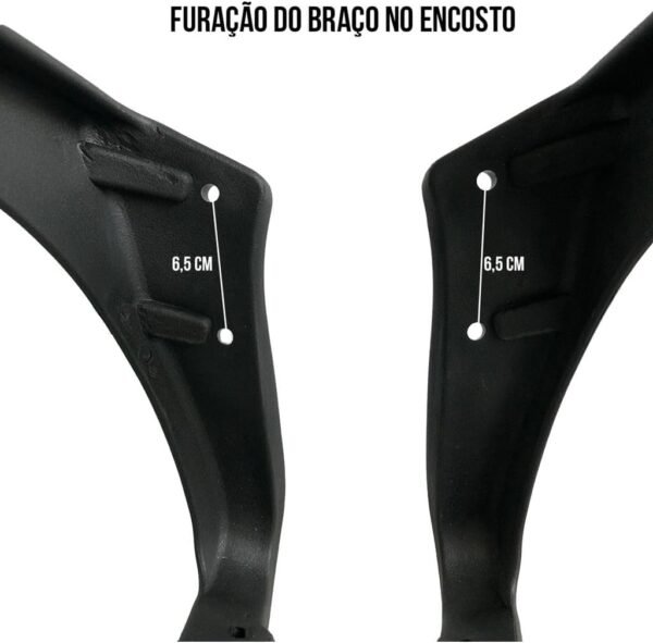 Braço Direito para Cadeira Begônia Escritex - Conforto Ergonômico e Estilo Duradouro - Imagem 5